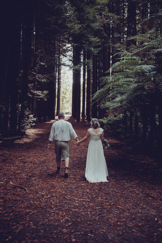 Wedding at Whakarewarewa Forest, Rotorua