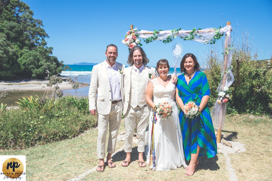 Whiritoa Beach Wedding